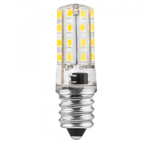 Bomb.led silicona tub.e14 3w.230v.neutra