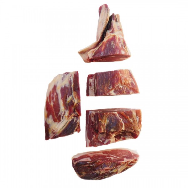 Deshuesado trozos  jamón santi gran reserva " al punto de sal"5 a 6 kg.
