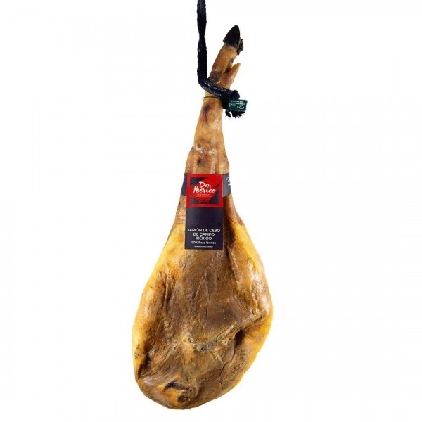 Jamón de cebo de campo ibérico (precinto verde)50% 8,5kg