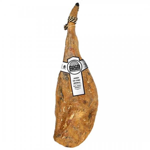 Jamón de cebo ibérico 50% raza ibérica - 8 kg - 8,5 kg