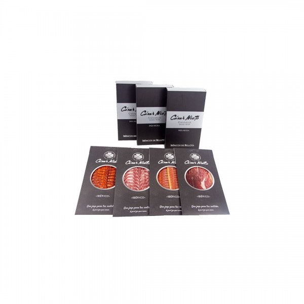 Pack 15 sobres embutidos ibericos 1,5kg