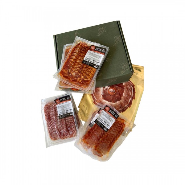Lote 3 caja de ibérico de cebo de campo 50%