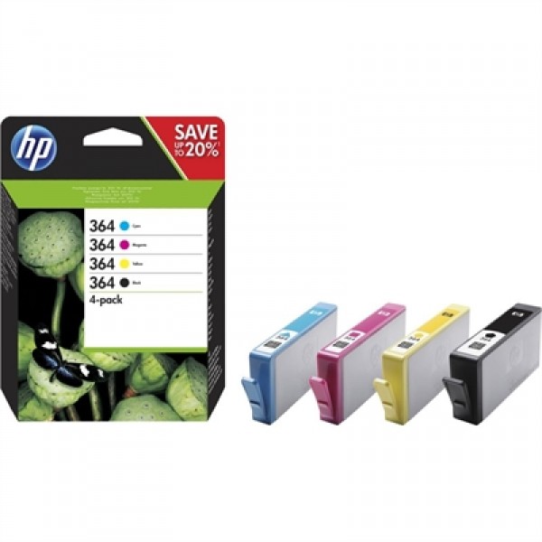 Hp cartucho multipack 364