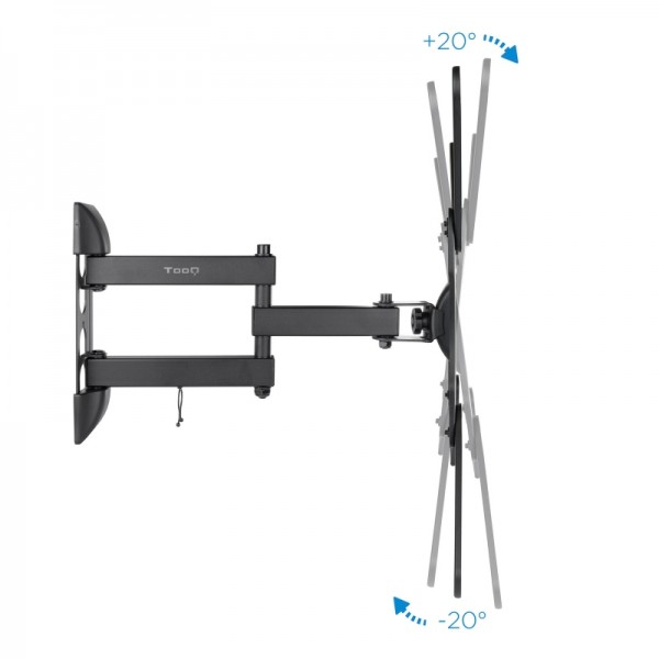 Tooq lp6055tn-b soporte tv incl/gira 23"-55" 3piv