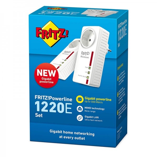 Fritz! powerline 1220e powerline kit