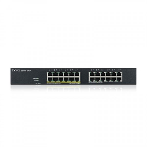Zyxel gs1915-24ep switch 24xgbe (12 poe) 130w neb