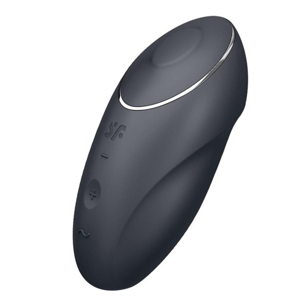 Satisfyer tap climax 1 sensual tapping lay-on vibrador gris 1un