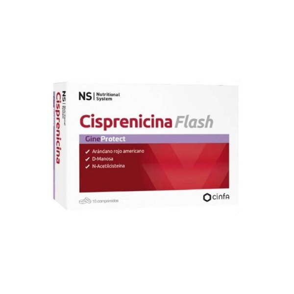 NS Gineprotect Cisprenicina Flash 10 Comprimidos