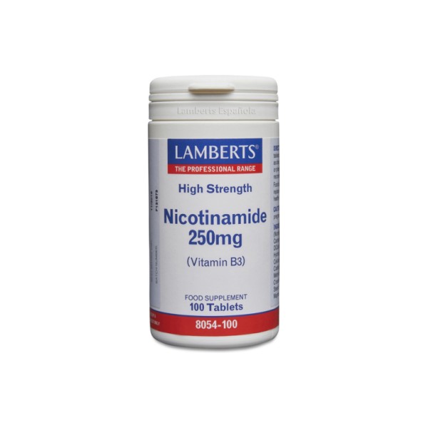 Nicotinamida 250mg 100 Comps Lamberts