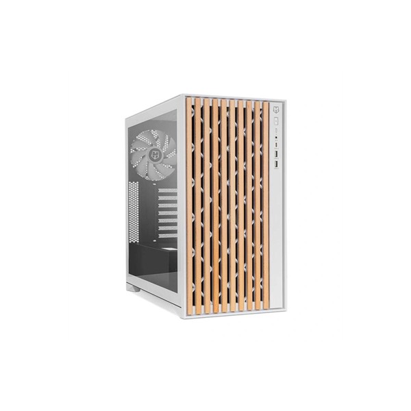 Nox semitorre hummer element madera blanco type-c