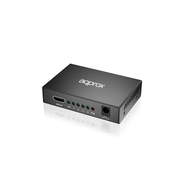 Approx divisor 4k hdmi 4 puertos